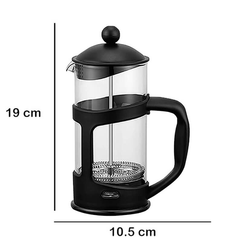 Cafetera Prensa Francesa 350ml Cafe French Press Embolo - Canela Hogar