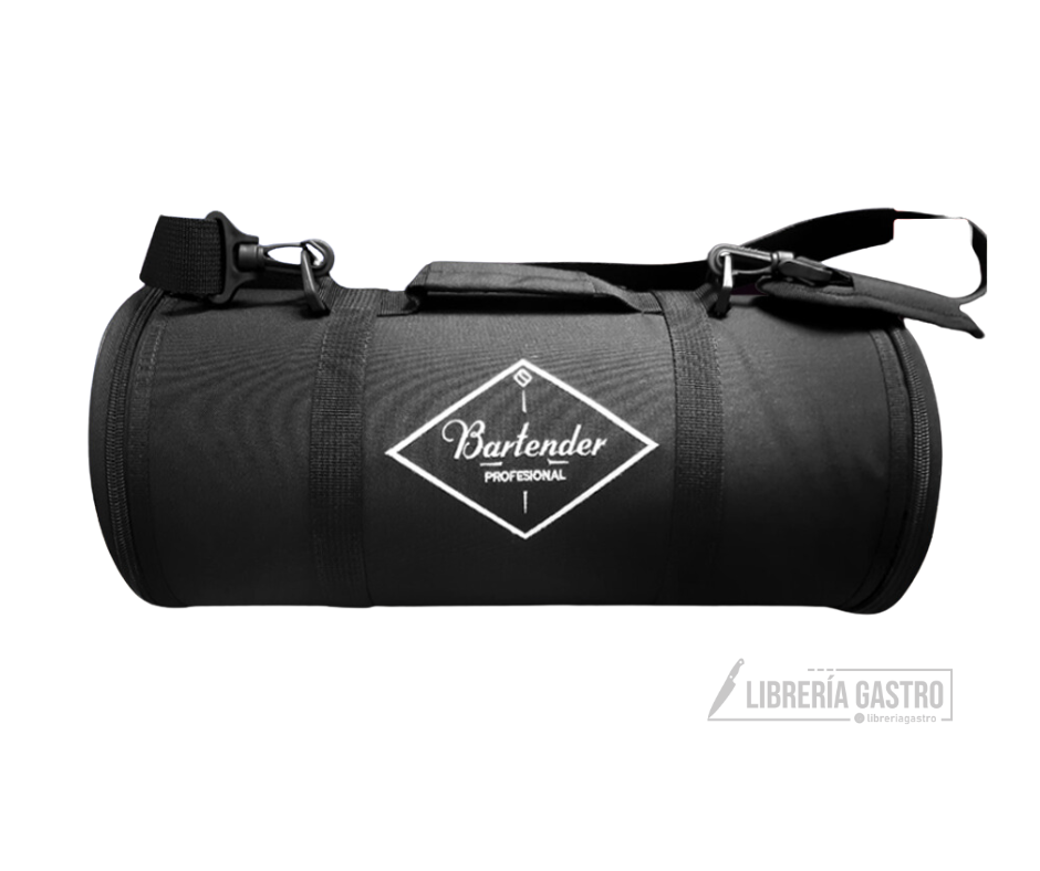 Roll Bag Maletín PRO + Kit bartender de 12pzs, c/Boston