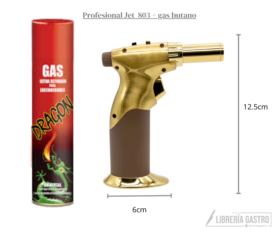 Profesional Jet Flame 803 + gas butano