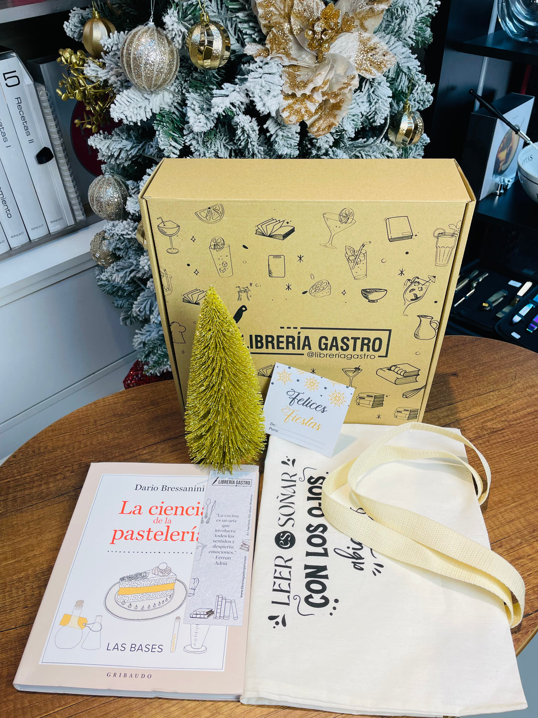 BOX LIBRO CIENCIA DE LA PASTELERIA + BOLSA BIODEGRADABLE TOCUYO