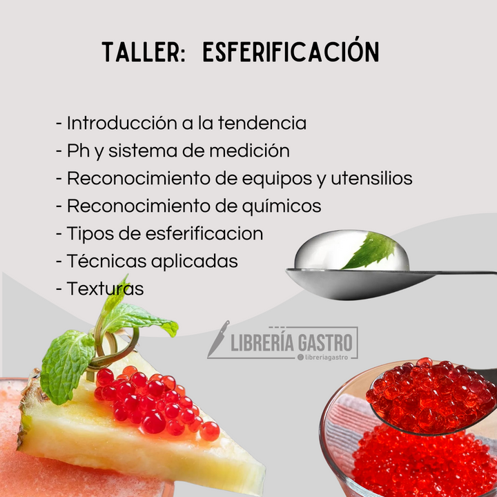 Taller: Técnica de Esferificación