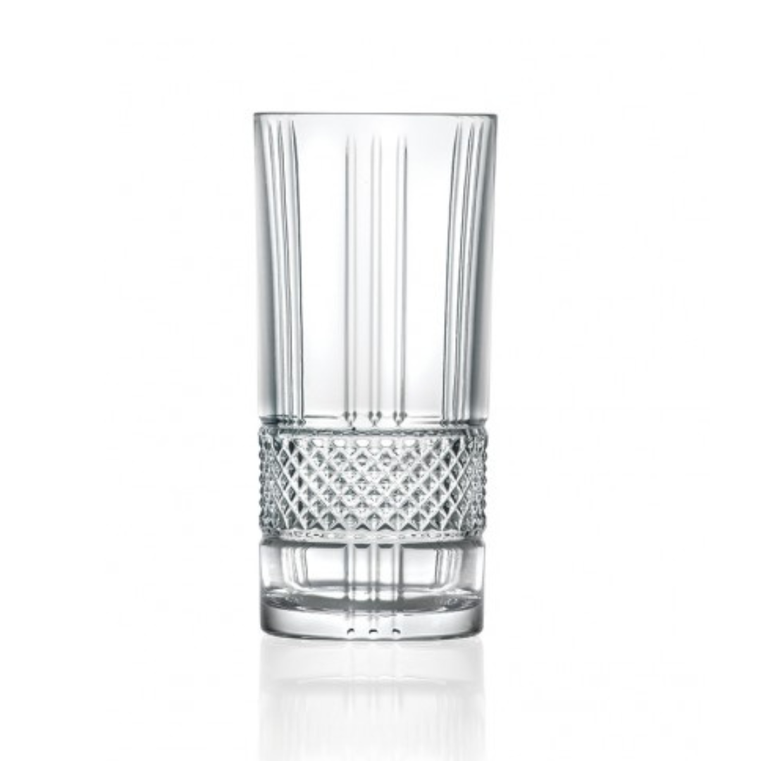 Brillante High Ball Tumbler Set 6Pc 37Cl